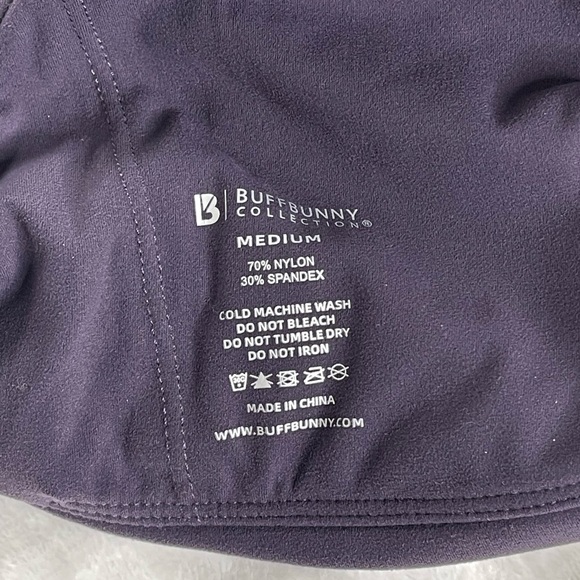 Buff bunny collection Twist-Front Sports  poshknit twist halter purple shadow - Picture 5 of 7